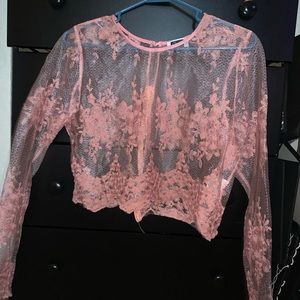 Long Sleeve Crop Top